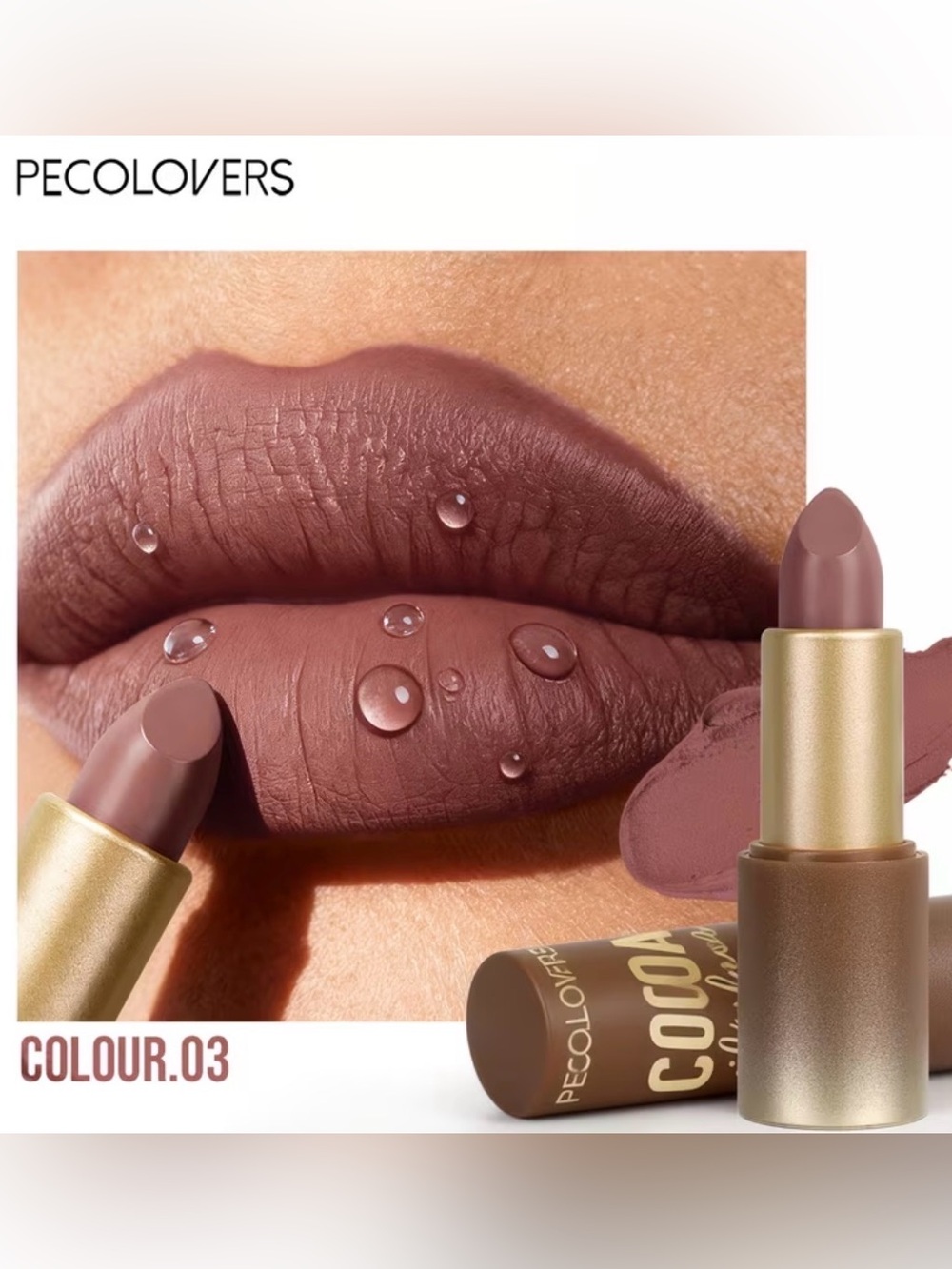 Love Matte Lipstick — Muted Mauve Rose